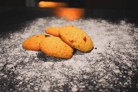 Cherry Icebox Cookies